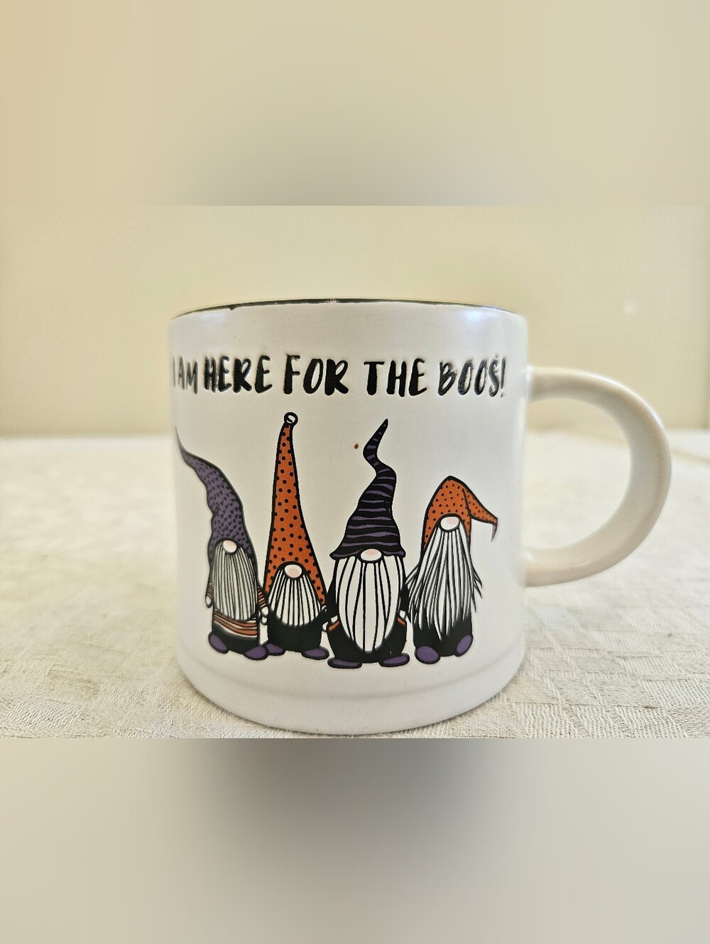 Gnome "here for the boos Hanging With My Gnomies" global design connections Mug